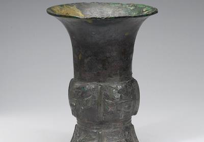 图片[2]-Zun wine vessel dedicated to Fu Xin, late Shang dynasty, c. 13th-11th century BCE-China Archive